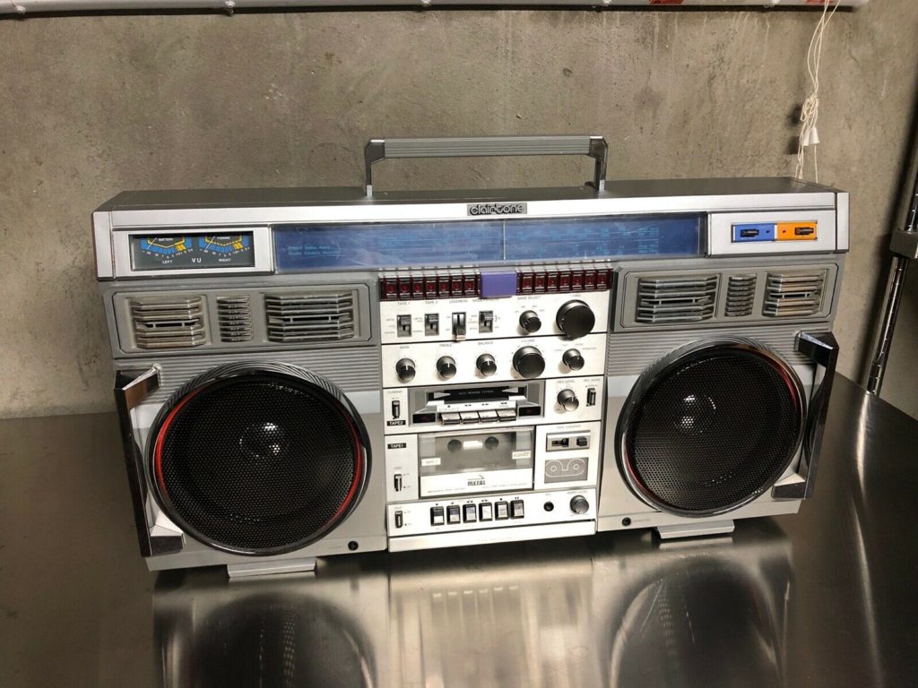 Conion C100F Boombox, Ghetto Blaster, For Sale, History